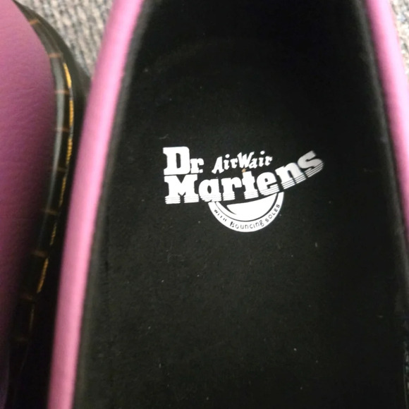 Dr. Martens Zavala Mary Jane Purple Leather Shoes size US 8 - Picture 7 of 9